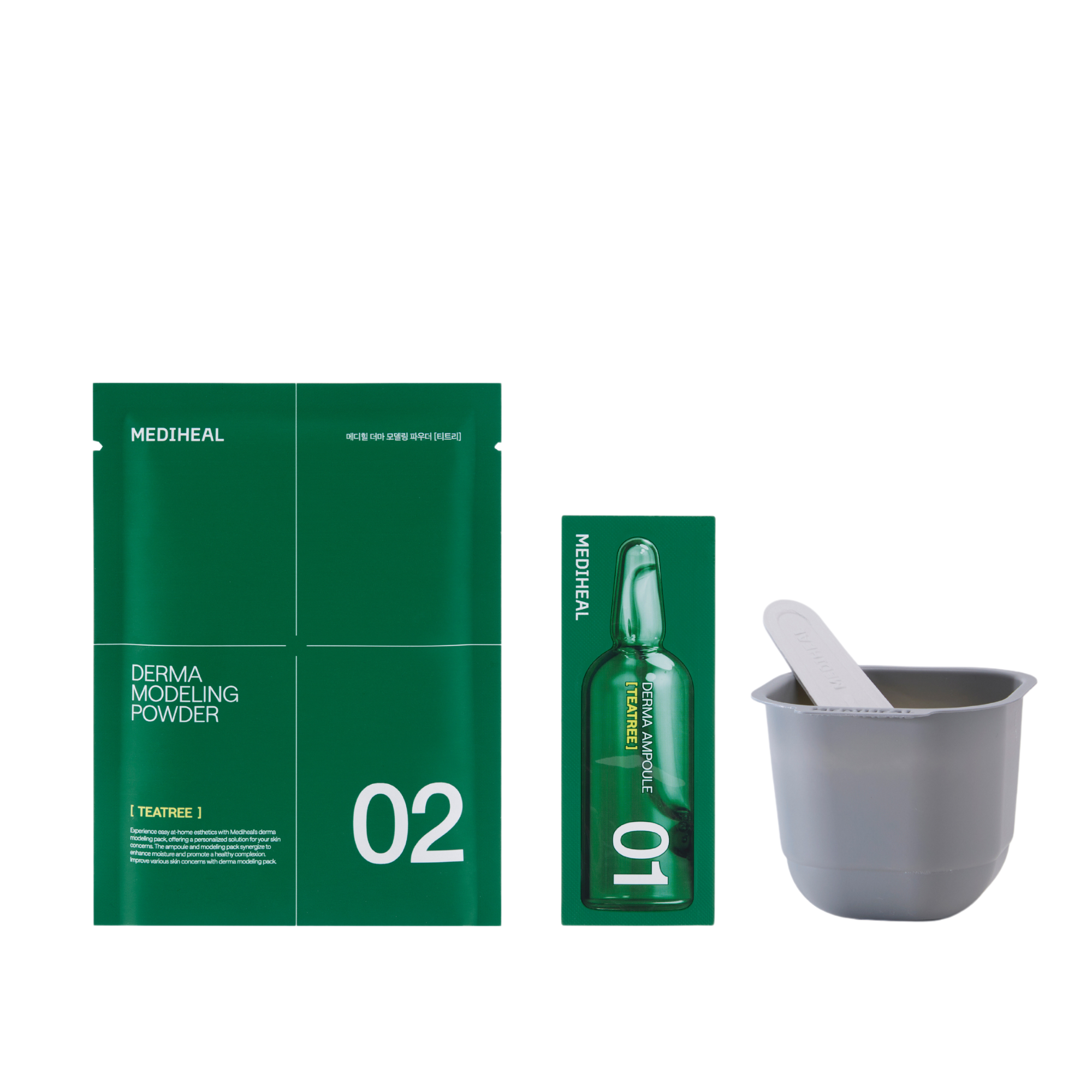DERMA MODELING POWDER [ TEATREE ] 02