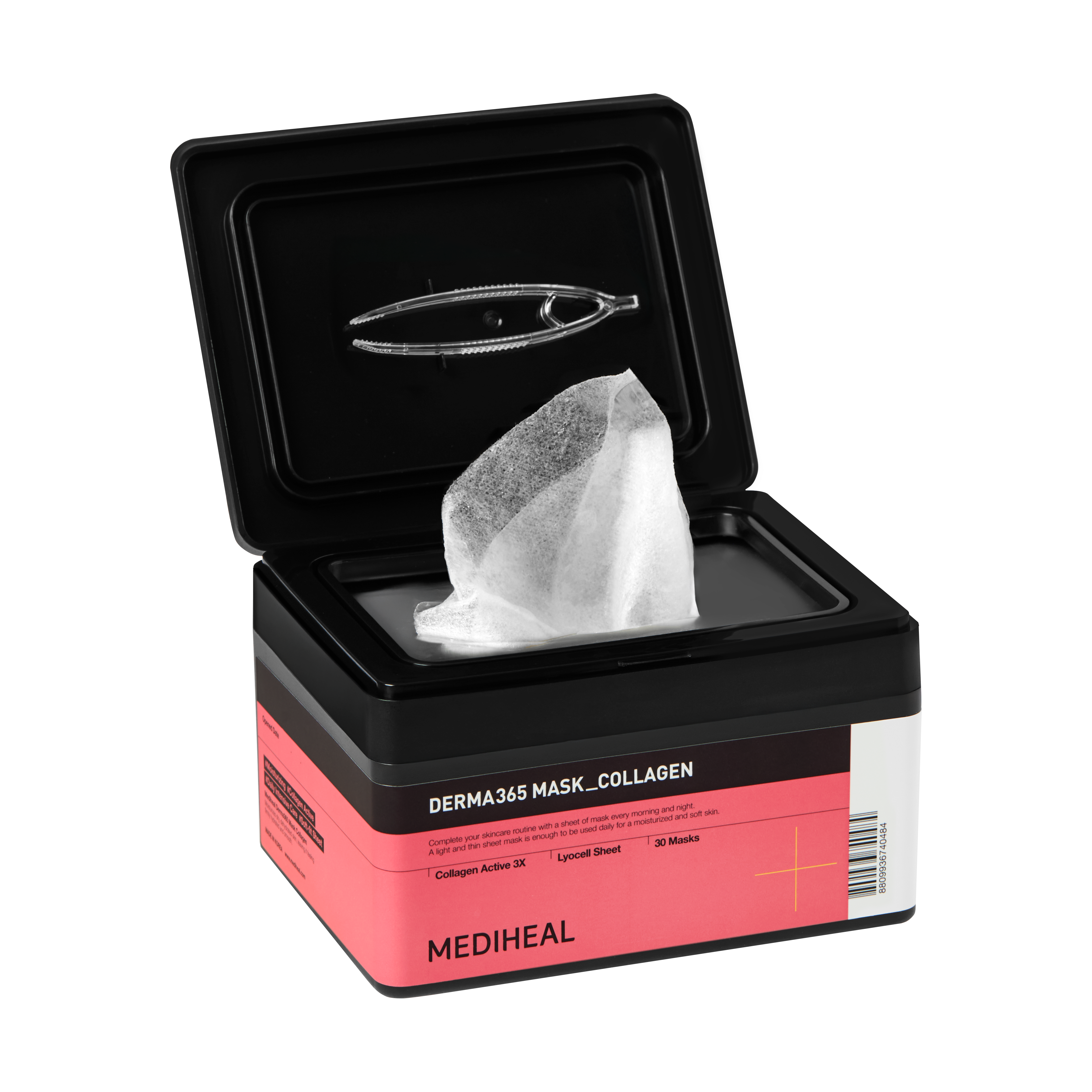 mediheal derma365 collagen mask 30 pack