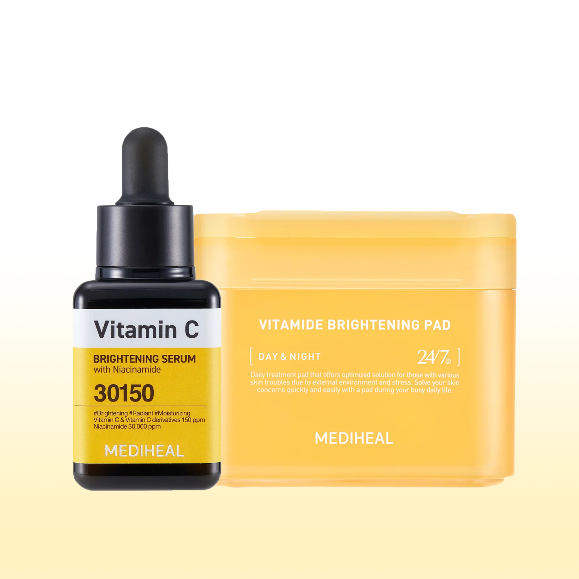 Mediheal Vita Brightening Duo (Vitamide Brightening Pad + Vitamin C Br thumbnail