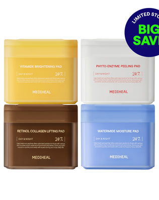 MEDIHEAL TONER PAD SET – 4 TYPES
