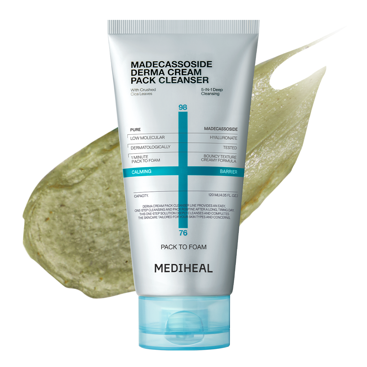 Derma Creampack Cleanser Madecassoside Calming Barrier