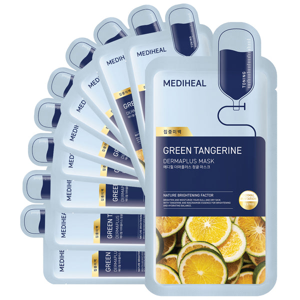 Dermaplus Green Tangerine Mask – Mediheal