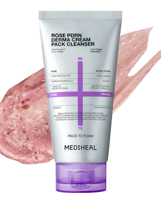 Derma Creampack Cleanser Rose PDRN Pore Firming