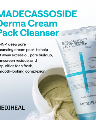 Derma Creampack Cleanser Madecassoside Calming Barrier