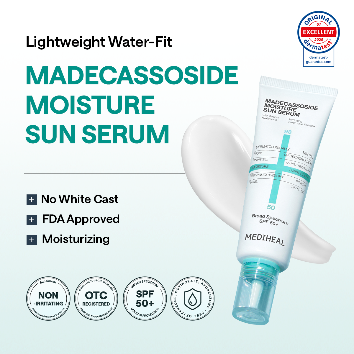 Madecassoside Moisture Sun Serum [SUNSCREEN]
