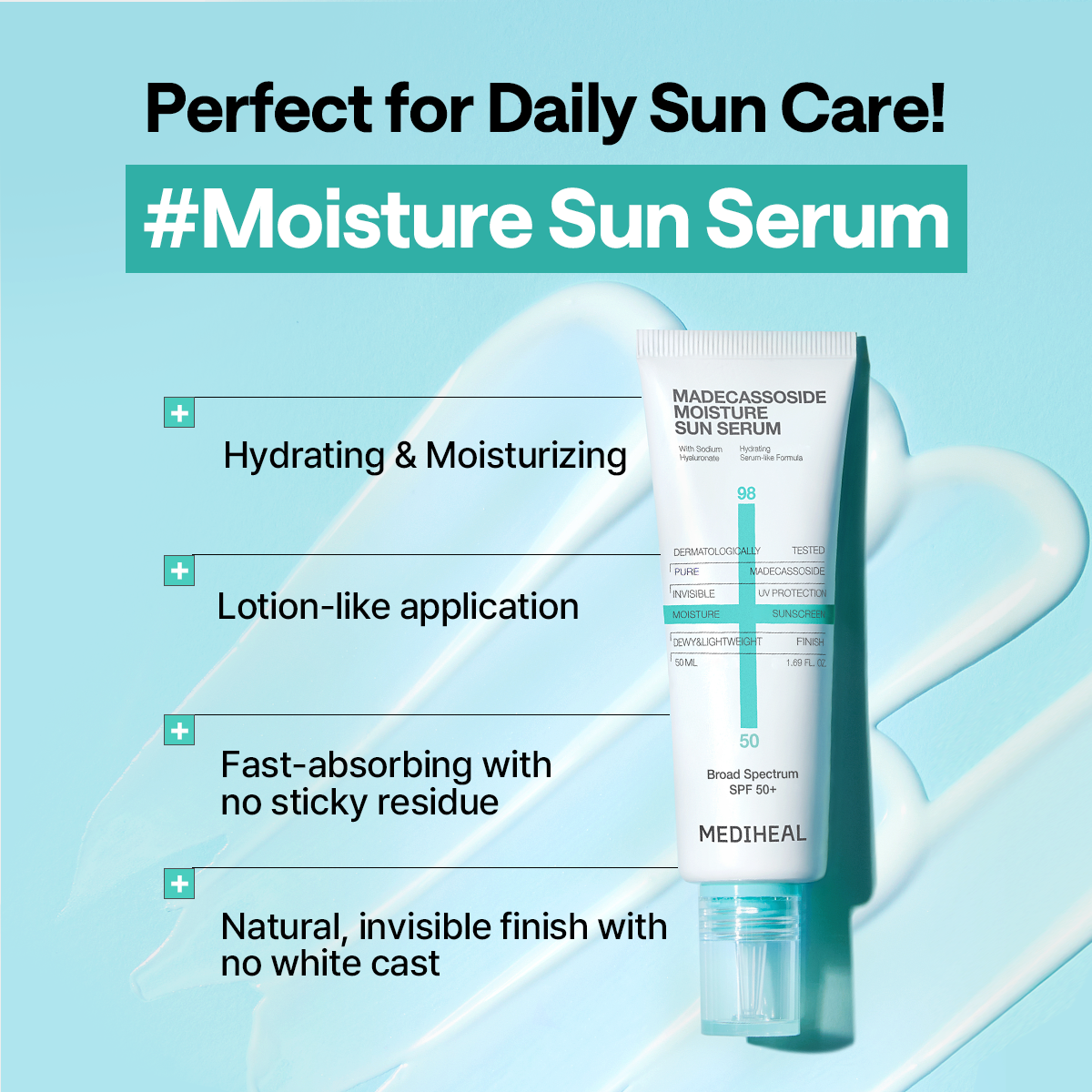 Madecassoside Moisture Sun Serum [SUNSCREEN]