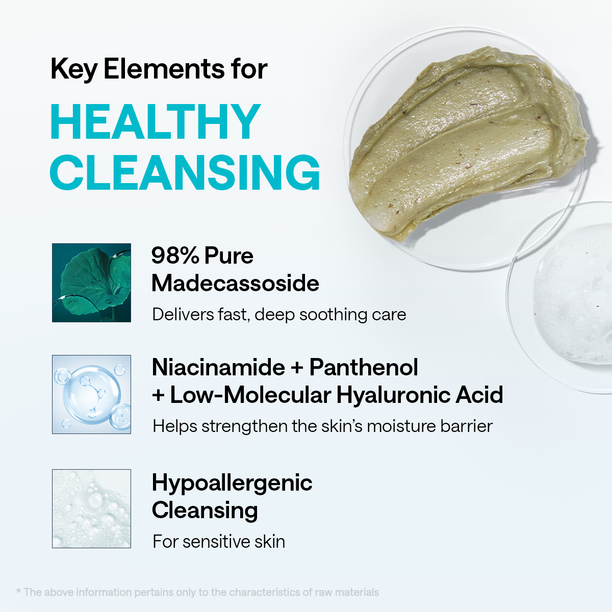 Derma Creampack Cleanser Madecassoside Calming Barrier