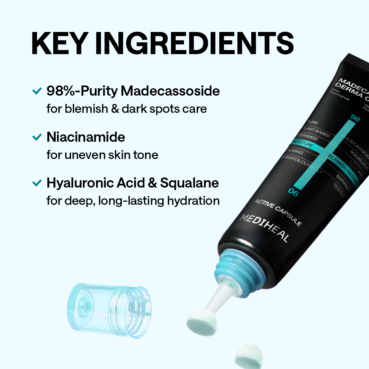 Derma Cream Madecassoside Blemish Repair