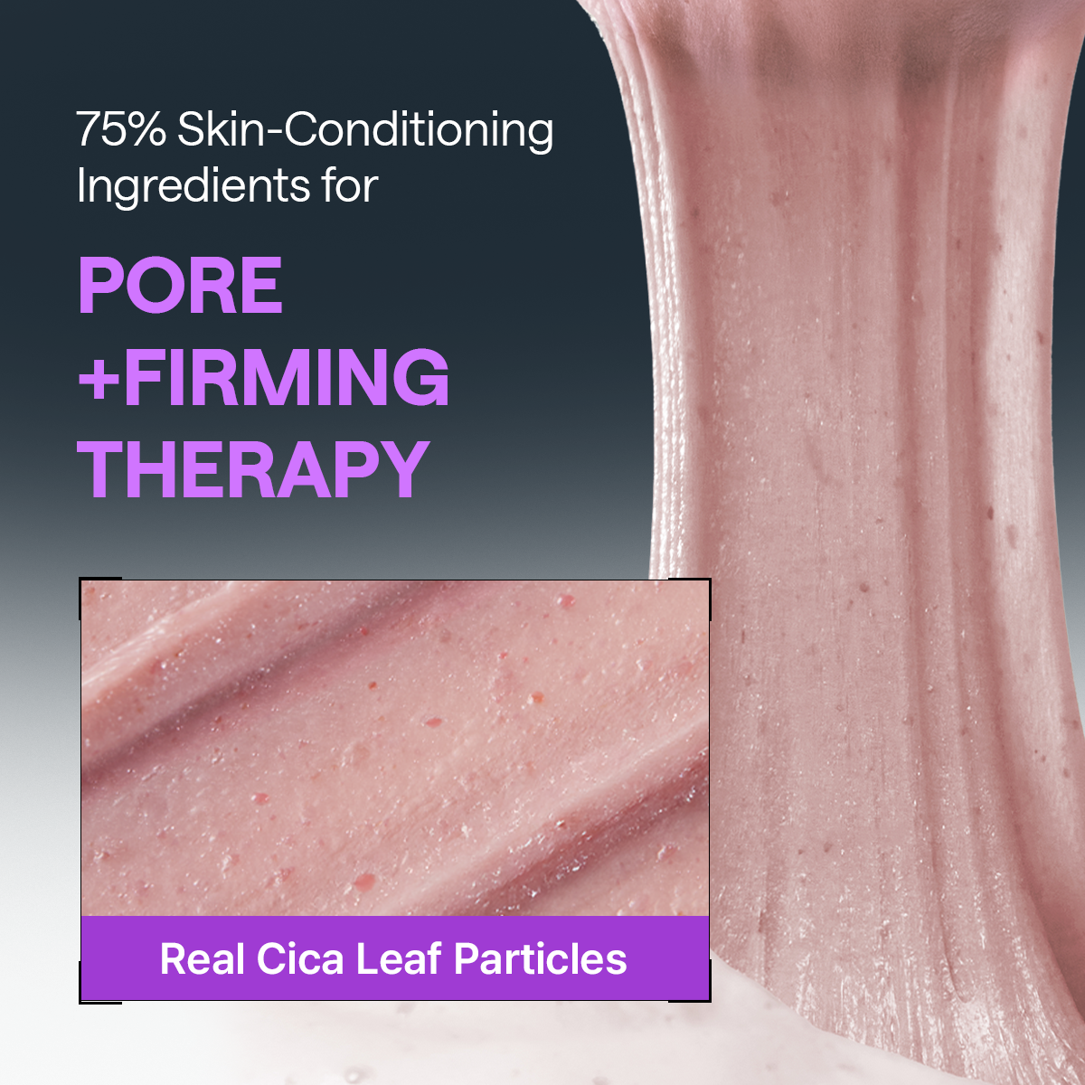 Derma Creampack Cleanser Rose PDRN Pore Firming