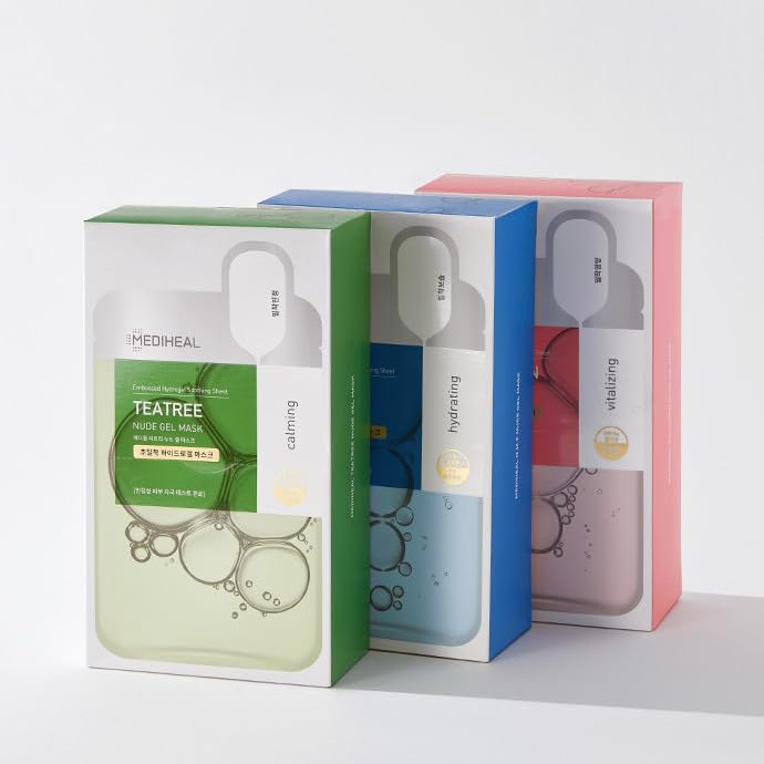 【にゃー】MEDIHEAL N.M.F フェイスマスク 6箱 N.M.F Nude Gel Mask – Mediheal