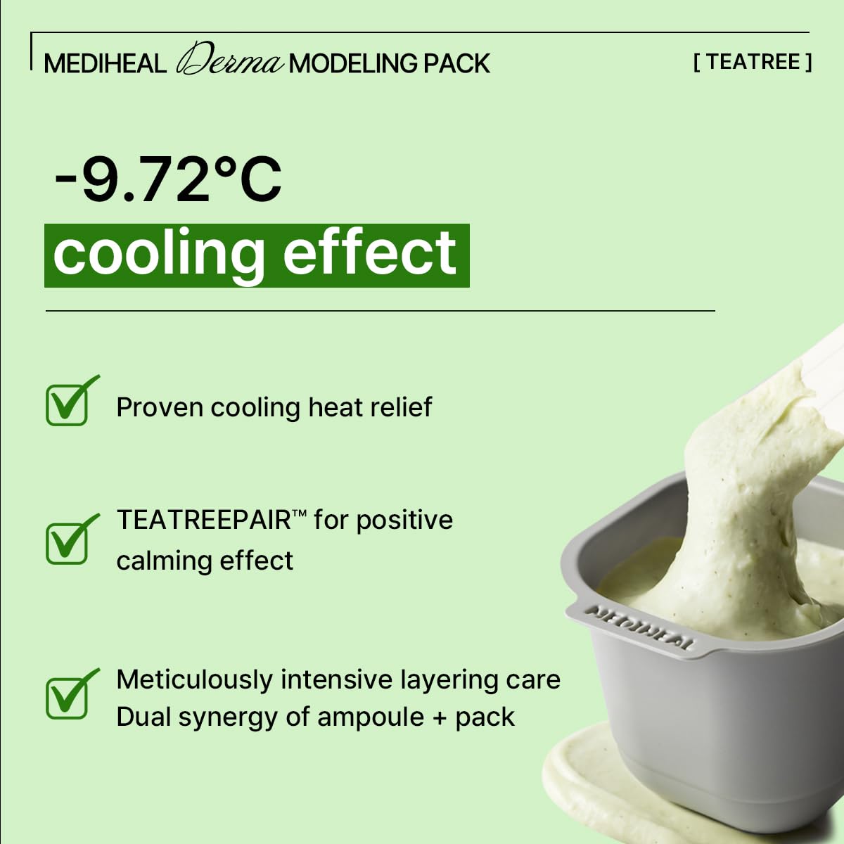 Derma Modeling Pack Teatree Calming - [brand_name]