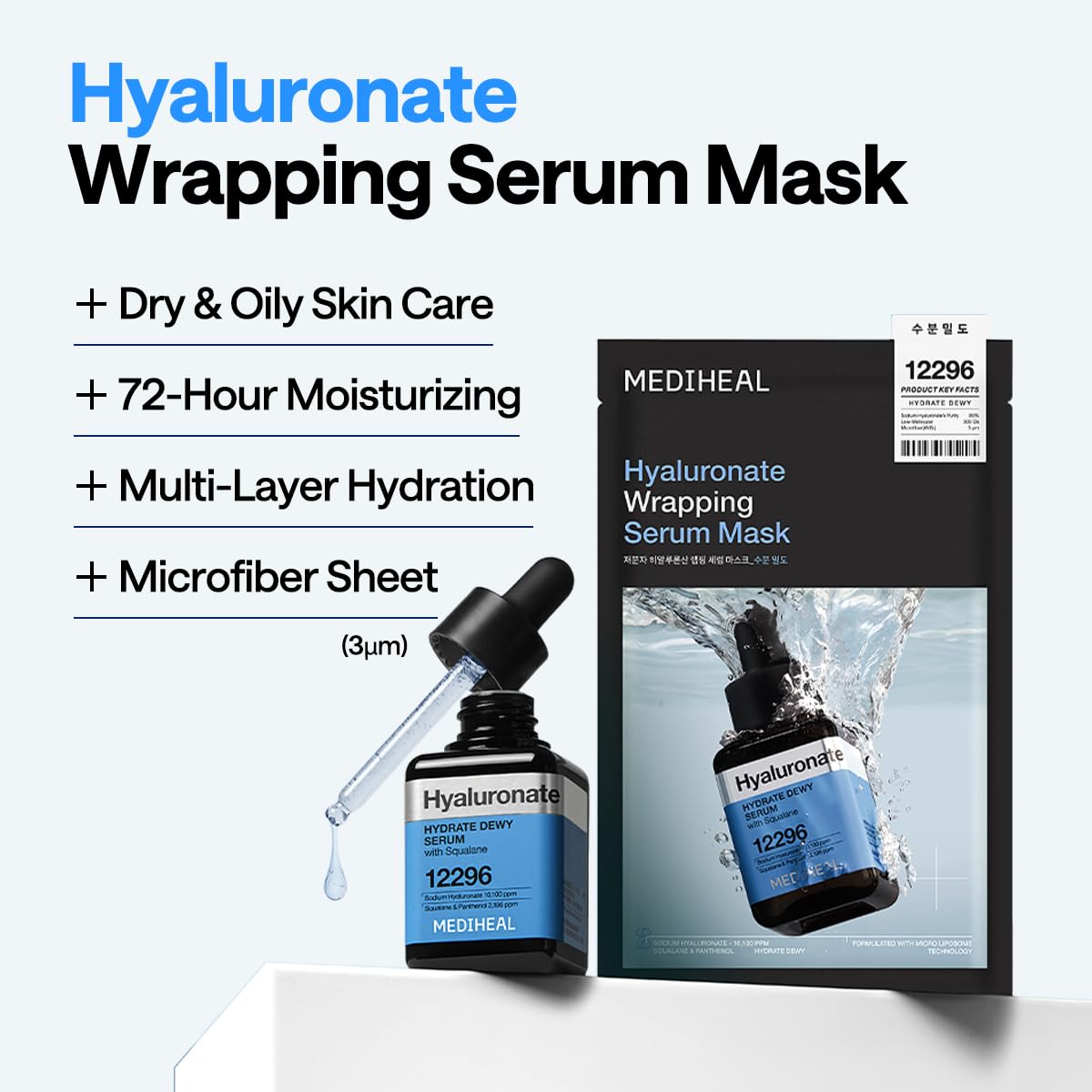 Hyaluronate Wrapping Serum Mask - [brand_name]