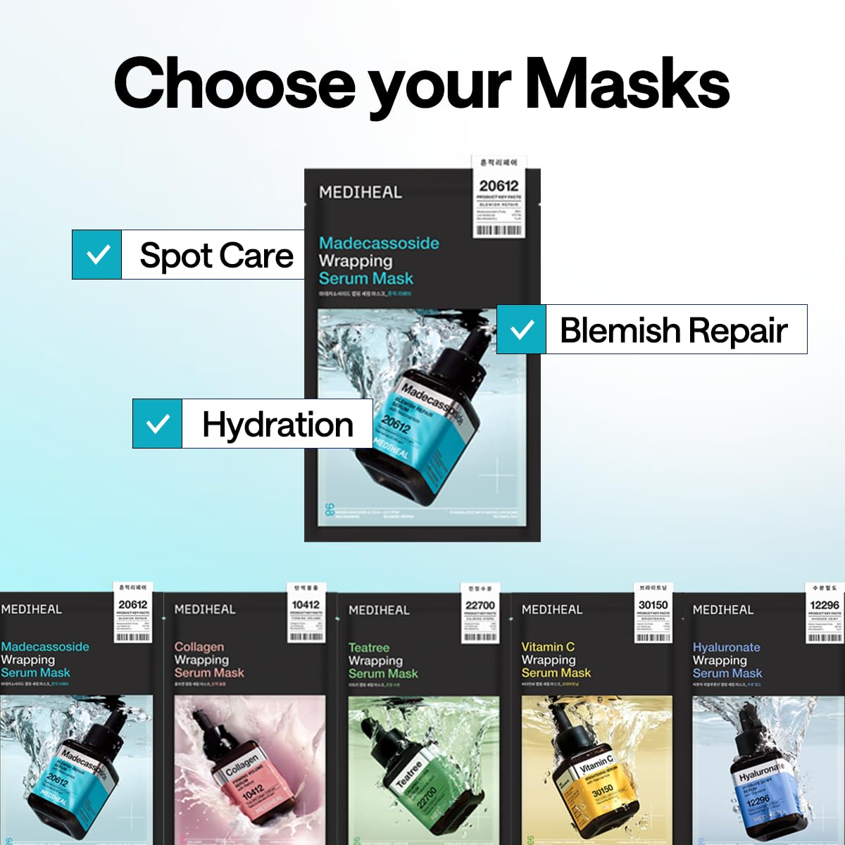 Mediheal Madecassoside Wrapping Serum Mask - [brand_name]