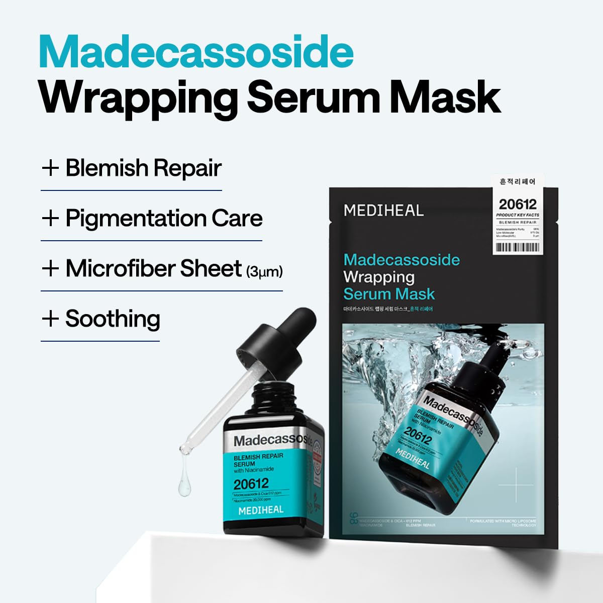 Mediheal Madecassoside Wrapping Serum Mask - [brand_name]