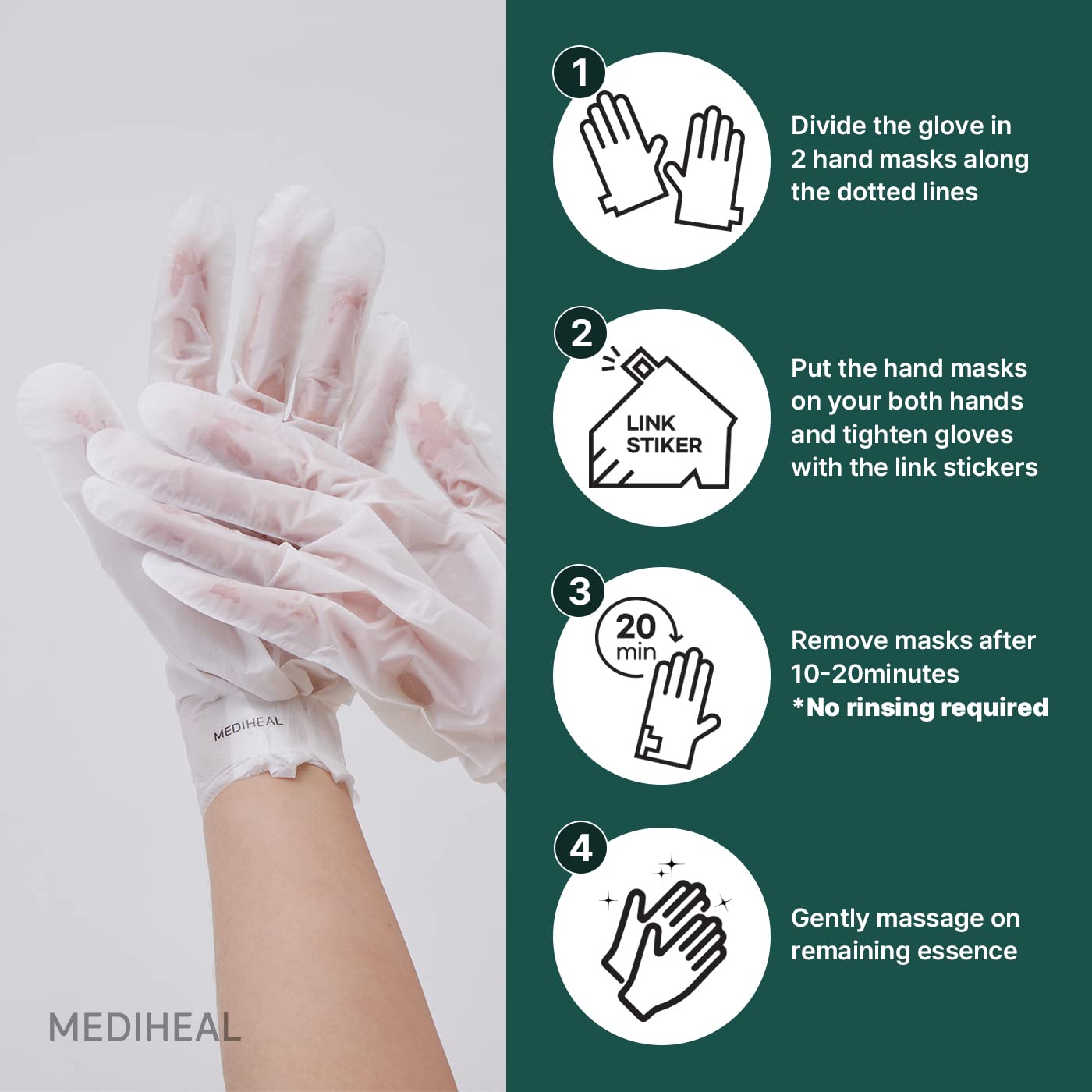 derma skin handschuhe Derma Layer Hand Mask – Mediheal