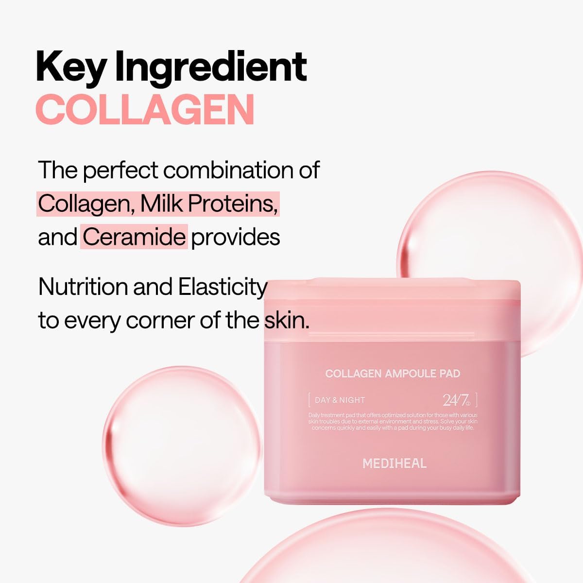 Collagen Ampoule Pad | Mediheal US