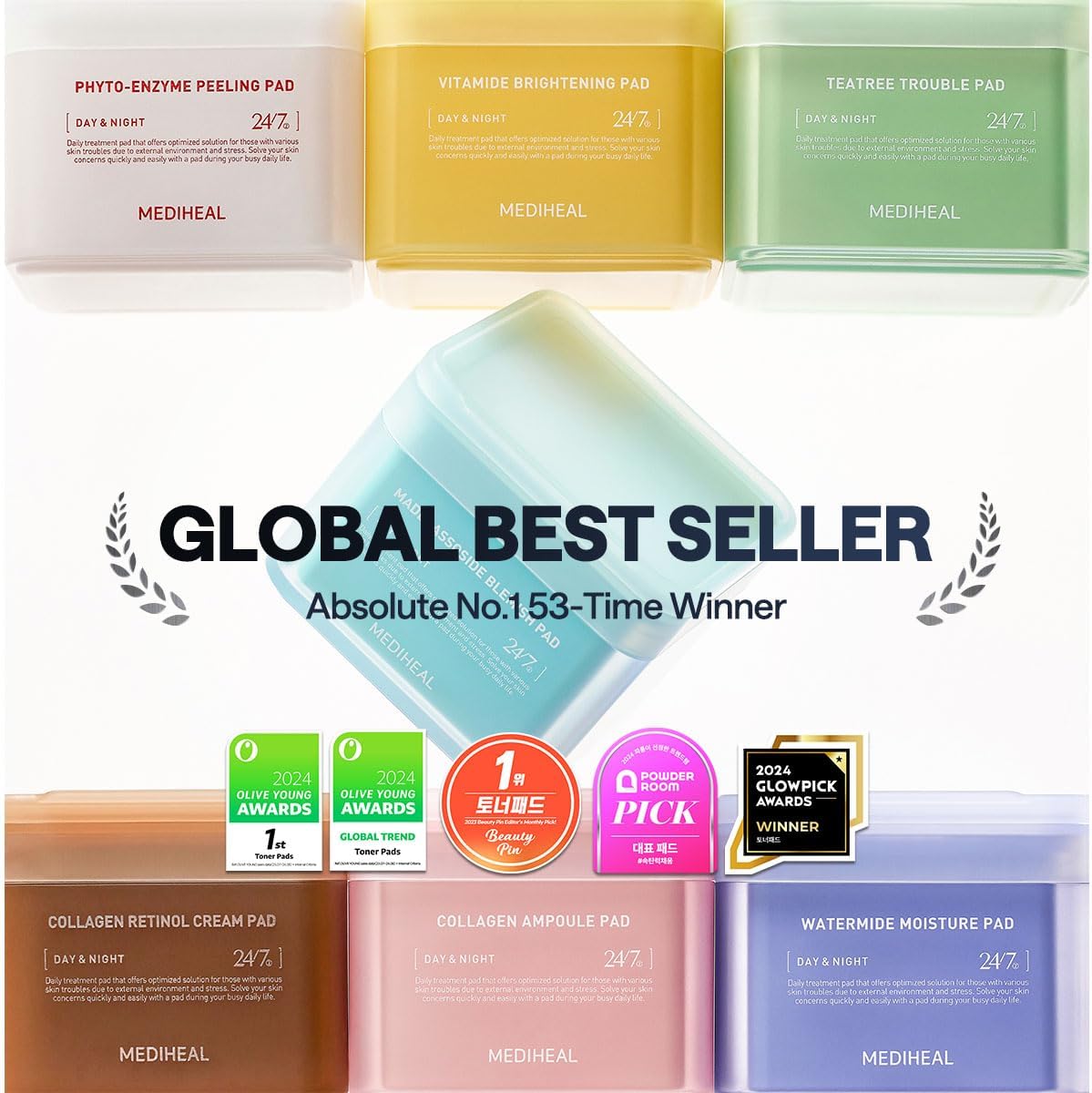 Collagen Ampoule Pad – Mediheal