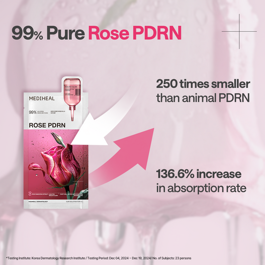 Rose PDRN Essential Mask Healthy Glow