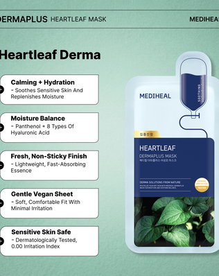 Dermaplus Heartleaf Mask
