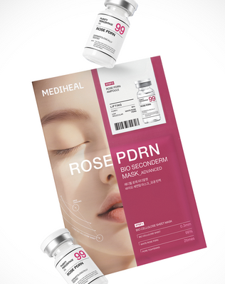 Rose PDRN Bio Seconderm Mask_Lifting