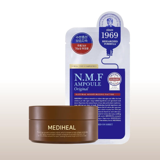 N.M.F Ampoule Mask + Retinol Collagen Eye Patch - [brand_name]