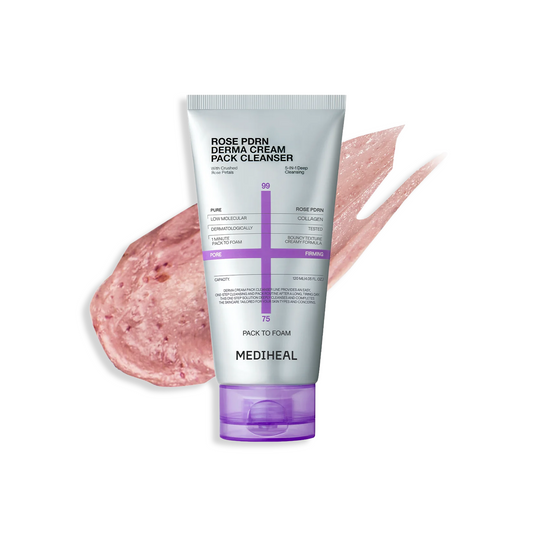 Derma Creampack Cleanser Rose PDRN Pore Firming